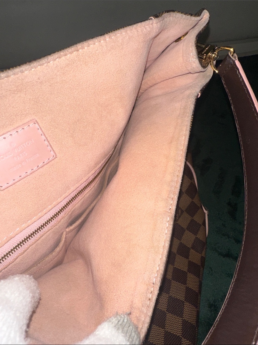 Louis Vuitton Damier Caissa Hobo Bag - Picture 13 of 15